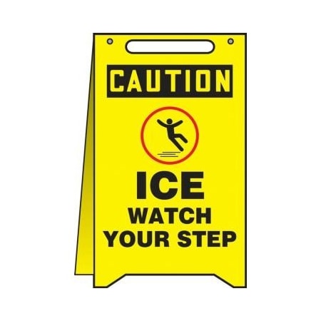 Accuform OSHA CAUTION FOLDUPS FLOOR SIGN PFR601 PFR601